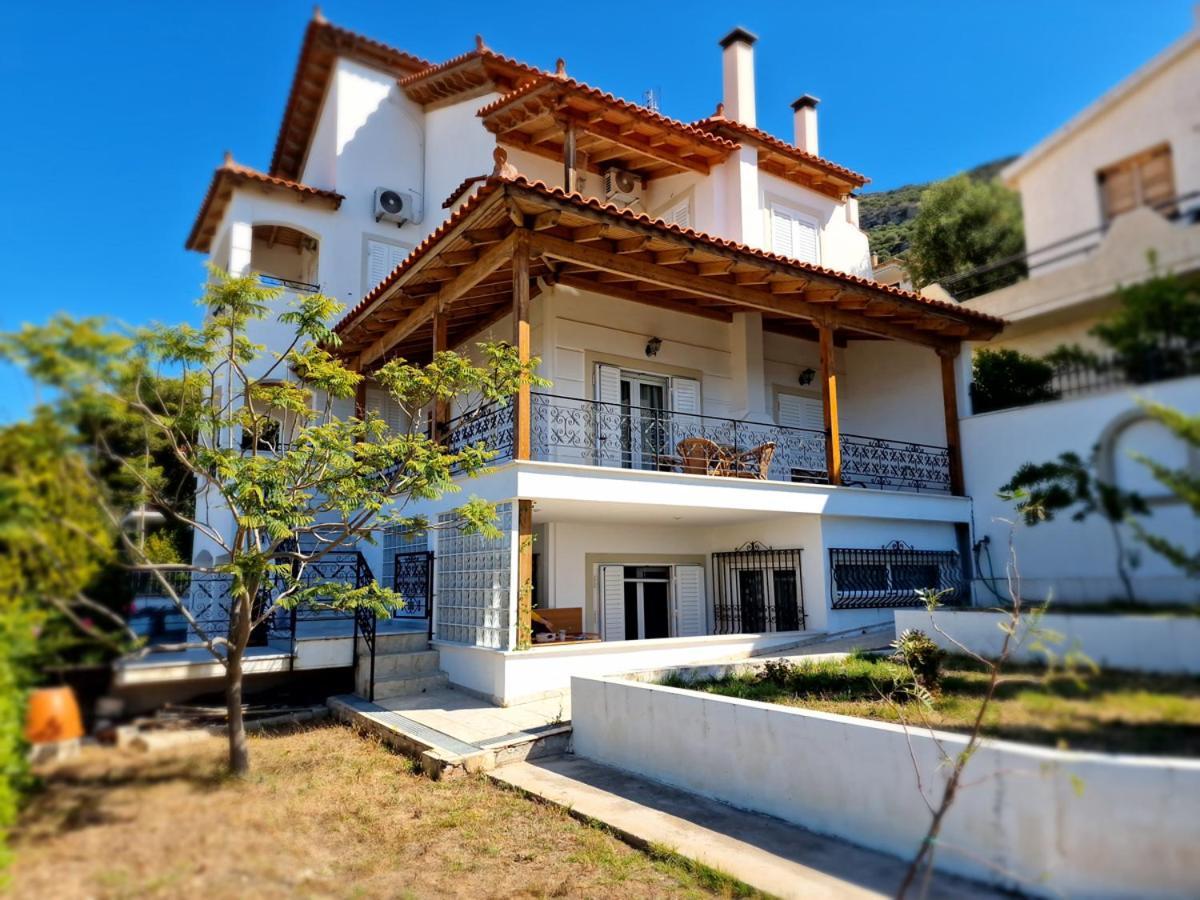Villa Liana : Luxury Villa With Fantastic Sea View, Near Airport Pórto Ráfti المظهر الخارجي الصورة