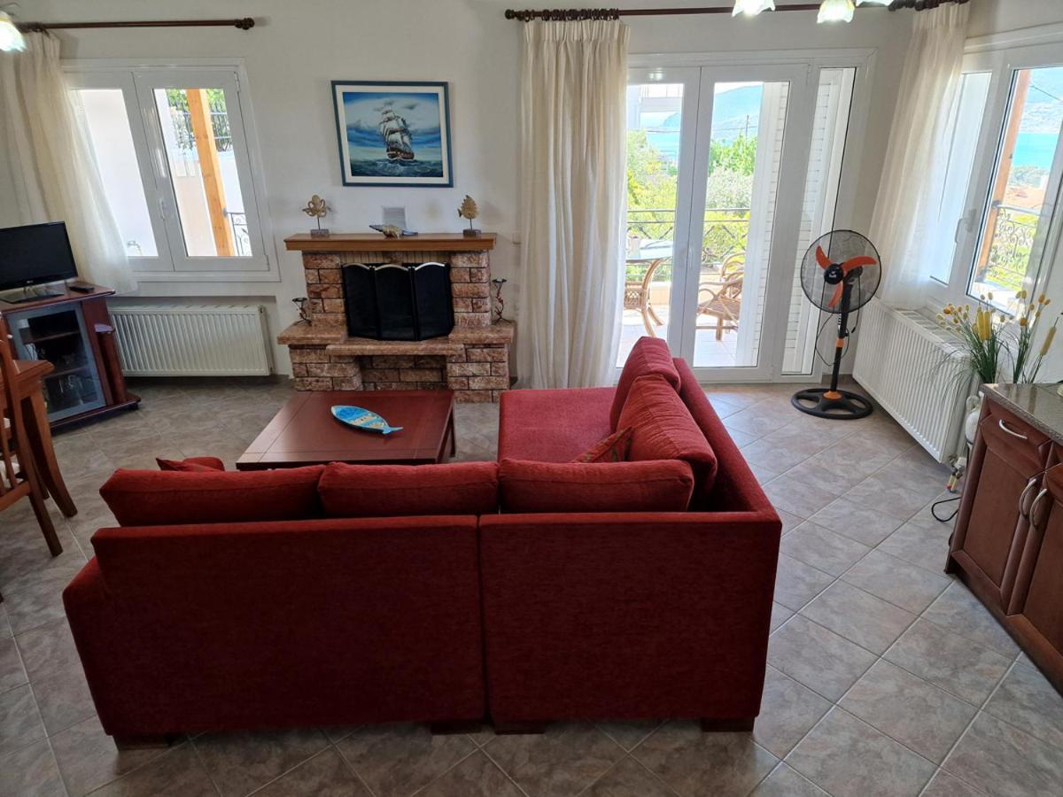 Villa Liana : Luxury Villa With Fantastic Sea View, Near Airport Pórto Ráfti المظهر الخارجي الصورة