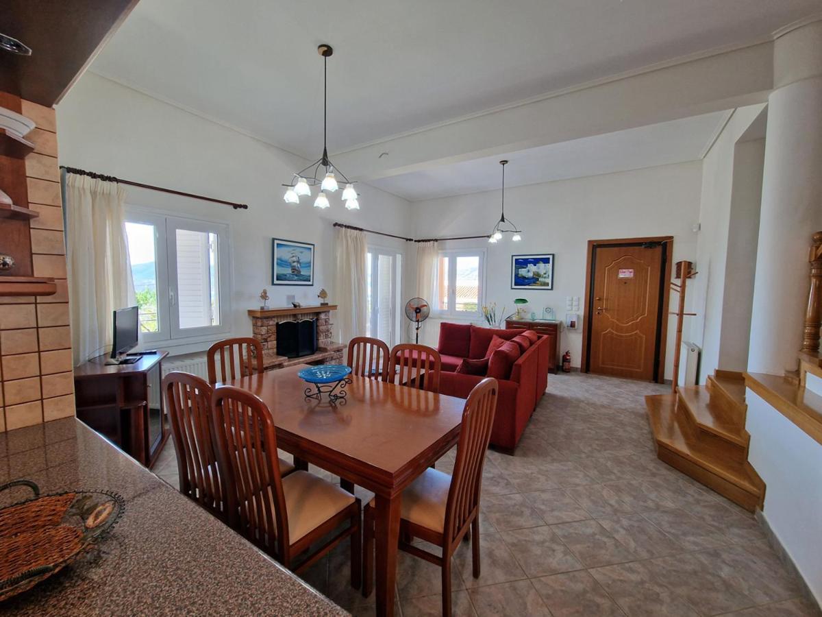 Villa Liana : Luxury Villa With Fantastic Sea View, Near Airport Pórto Ráfti المظهر الخارجي الصورة