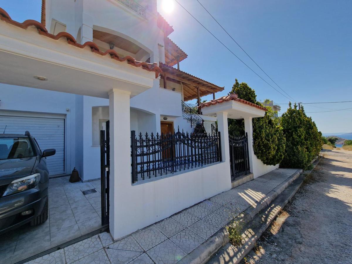 Villa Liana : Luxury Villa With Fantastic Sea View, Near Airport Pórto Ráfti المظهر الخارجي الصورة