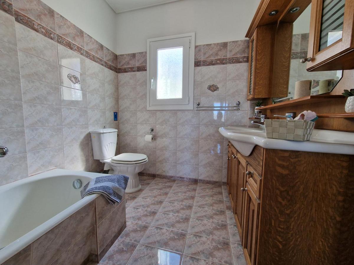 Villa Liana : Luxury Villa With Fantastic Sea View, Near Airport Pórto Ráfti المظهر الخارجي الصورة