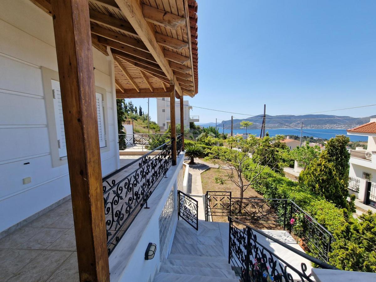Villa Liana : Luxury Villa With Fantastic Sea View, Near Airport Pórto Ráfti المظهر الخارجي الصورة