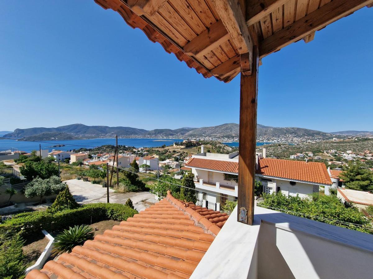 Villa Liana : Luxury Villa With Fantastic Sea View, Near Airport Pórto Ráfti المظهر الخارجي الصورة