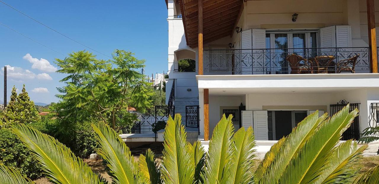 Villa Liana : Luxury Villa With Fantastic Sea View, Near Airport Pórto Ráfti المظهر الخارجي الصورة