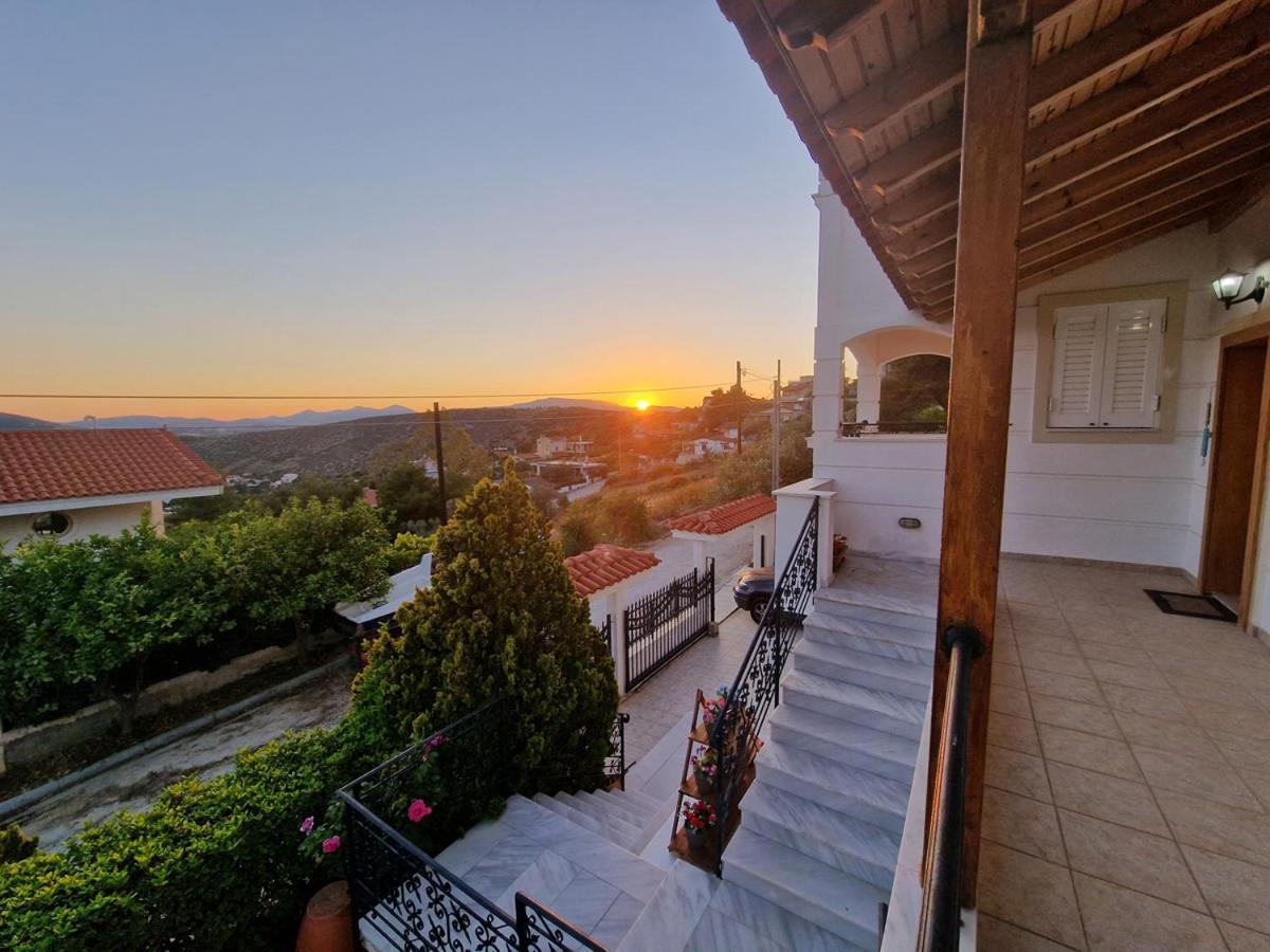 Villa Liana : Luxury Villa With Fantastic Sea View, Near Airport Pórto Ráfti المظهر الخارجي الصورة