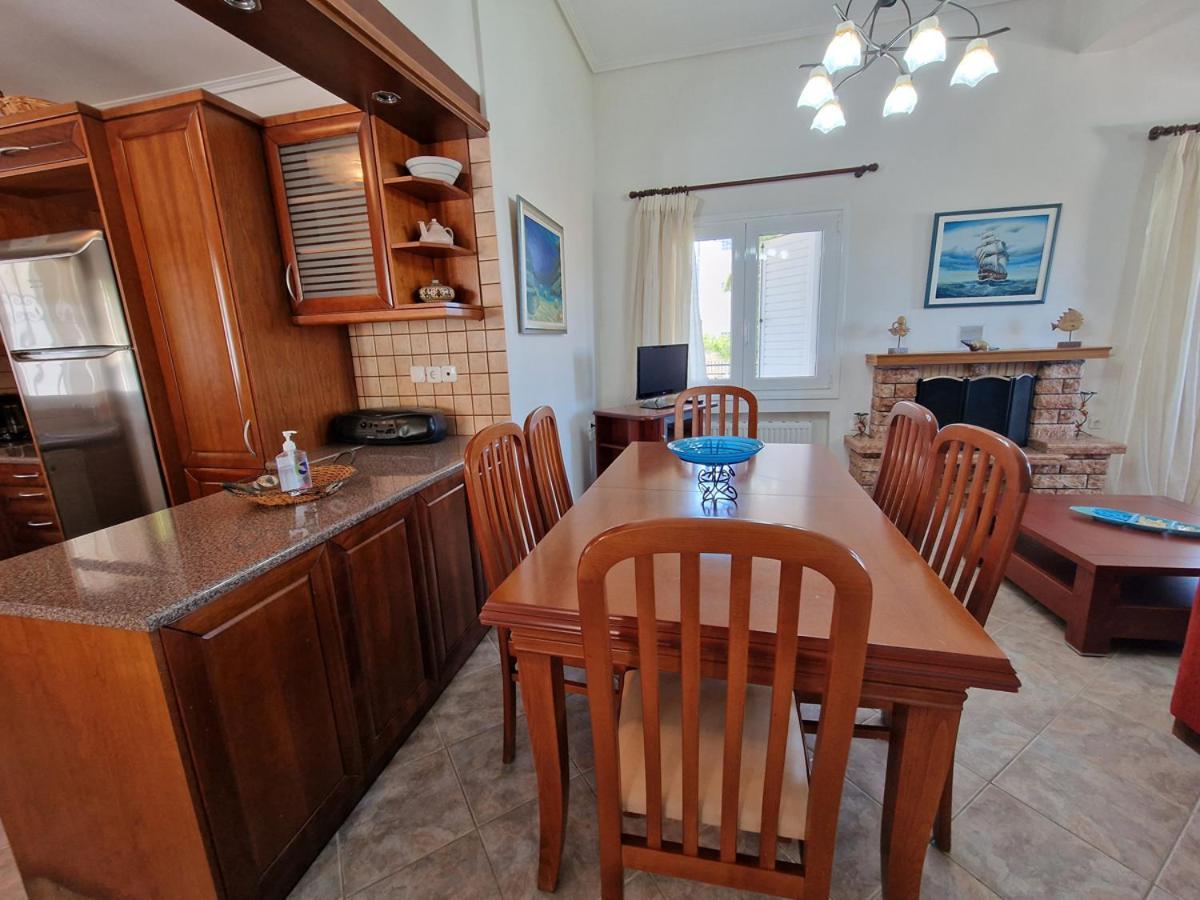 Villa Liana : Luxury Villa With Fantastic Sea View, Near Airport Pórto Ráfti المظهر الخارجي الصورة
