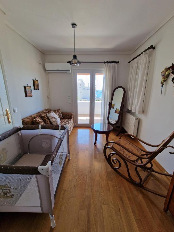 Villa Liana : Luxury Villa With Fantastic Sea View, Near Airport Pórto Ráfti المظهر الخارجي الصورة