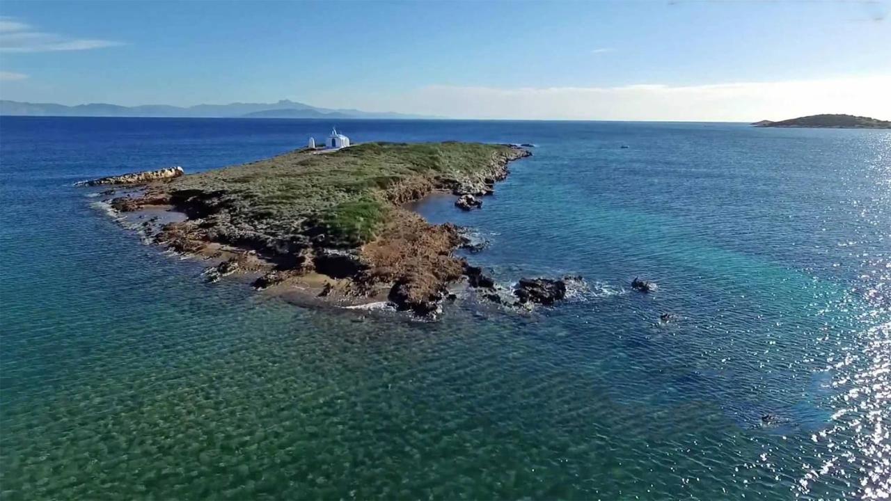 Villa Liana : Luxury Villa With Fantastic Sea View, Near Airport Pórto Ráfti المظهر الخارجي الصورة